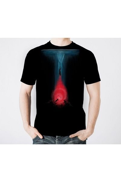 Scubapro Men's Glow In The Deep Black T-Shirt