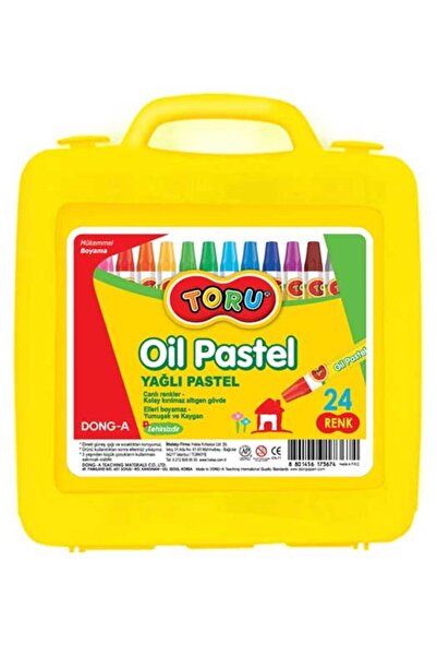 Dong-A Toru Pastel Boya 24 Renk Plastik Çantalı 262124