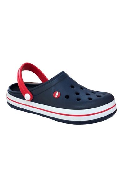 Akınal Bella Men's Blue Hospital Sabo Slippers E195