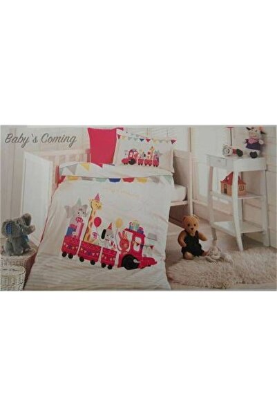 Özdilek Bebek Beşik Nevresim Takımı Baby's Coming