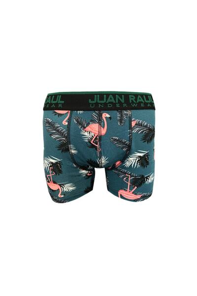 Juan Raul Чоловіча коробка з 3 кольоровими боксерами з візерунком