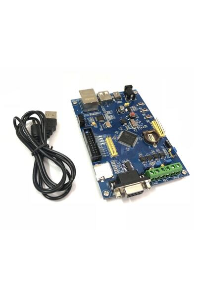 EmAyCenter Endüstriyel Stm32f407vet6 Kartı Rs485 Çift Canbus Ethernet