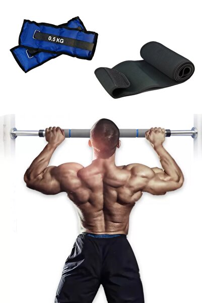 Jet Süngerli Kapı Barfiks Demiri Koridor Duvar Barfiksi Barfix Aleti, Terleme Kemeri, Bilek Kum Torbası