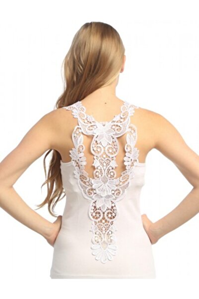 Şahinler Konfeksiyon Şahinler B368 Bayan Arka Güpür Atlet