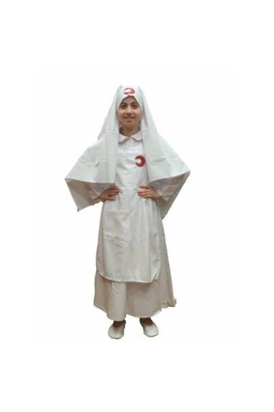 DilekKostüm Hemşire Çocuk Kostümü Çanakkale Zaferi Doktor Kıyafetleri