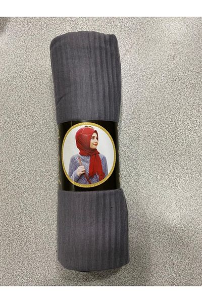 Bonjela Γυναικείο Γκρι Πλισέ Σάλι