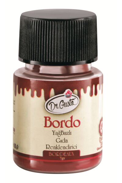 Dr. Gusto Dr Gusto Yağ Bazlı Toz Gıda Boyası Bordo 7 G