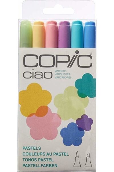 Copic Ciao Pastels Tonları 6'lı