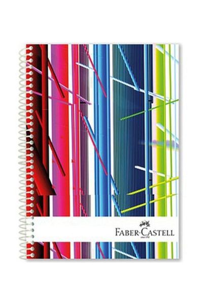 Faber Castell Caiet cu copertă rigidă Festival cu separator 200yp