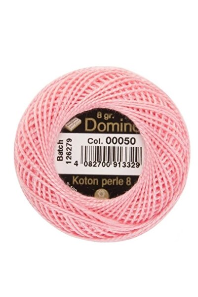 Anchor Coats Domino Koton Perle Embroidery Thread 8gr No:8 Color Code: 00050