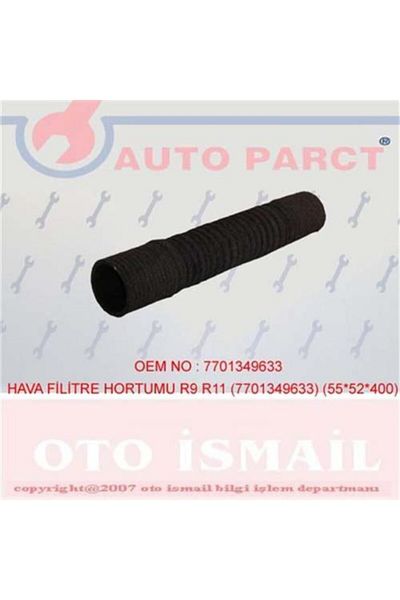 Otm Air Filter Hose R9-r117701349633 55 52 400 Y