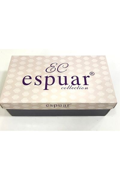 Espuar Papuci de casă pentru femei Burgundy Dowry