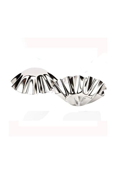 bimbambom 12-Piece Metal Stainless Cake and Cookie Mold