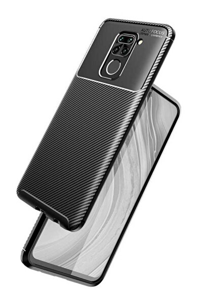 Telefon Aksesuarları Xiaomi Xiaomi Redmi Note 9 Silikon Kılıf Siyah