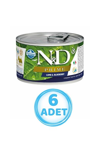 N&D Nd Kuzulu Ve Yaban Mersinli Yetişkin Köpek Konservesi 140 Gr ( 6 Adet )