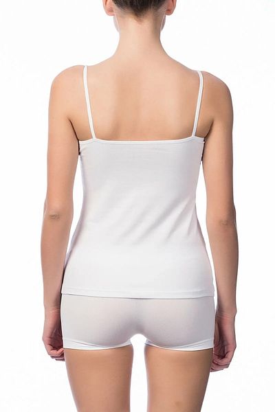 NBB Women's White String Tank Top 663