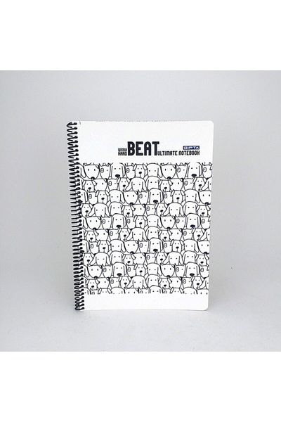 Gıpta Caiet Beat Spiralli 80 Yp Carcasa A4 Model Câine