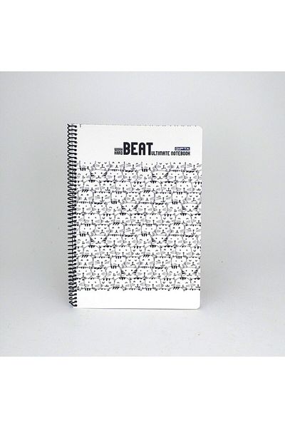 Gıpta Caiet Beat Spiralli 80 de coli A4 cu model de pisici