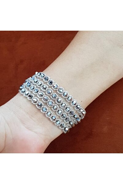 Handmade By HLY 2003 Model Ethnic Multiple Crystal Bracelet
