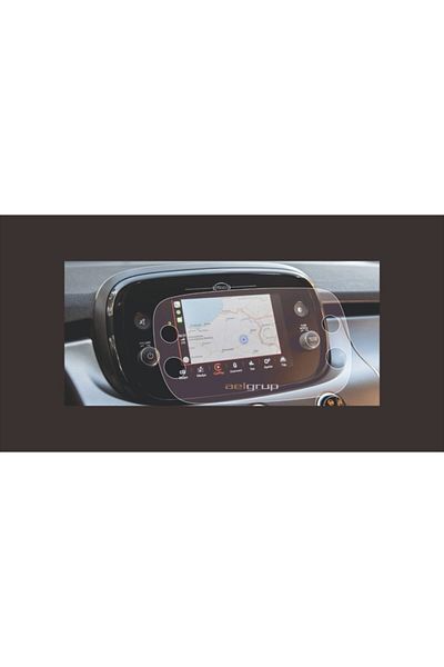 ael-tech Fiat 500x 7 Inch Navigation Nano Screen Protector 2018 2020