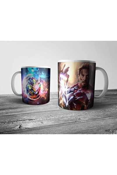 Pixxa Iron Man, The Snap Kupa Bardak (avengers Endgame)