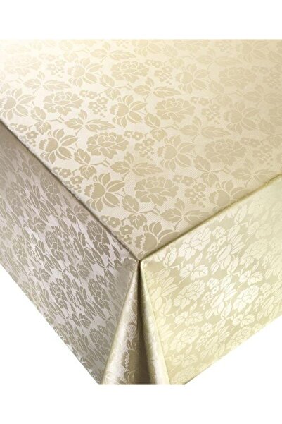 Dekorama مفرش طاولة مبطن من مادة PVC الزيتية