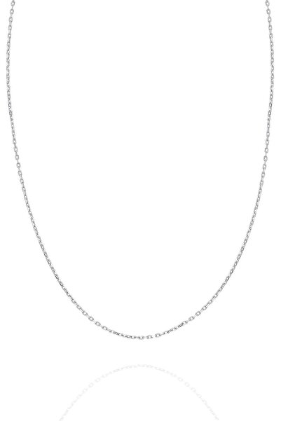 Trend Silver Kadın Gümüş Zincir Kolye 45 cm