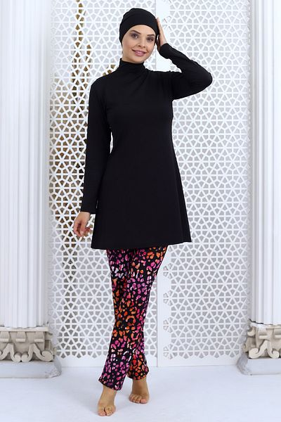 Aykum Mayo Langarm-Hijab-Badeanzug