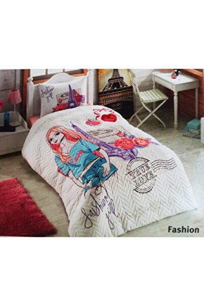 Taç Kristal Kapitoneli Nevresim Takımı Tek Kişilik- Fashion