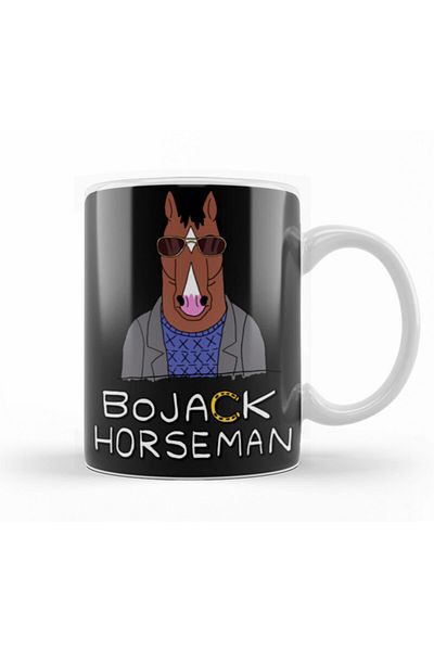 Baskı Dükkanı Bojack Horseman Mug Cup Porcelain