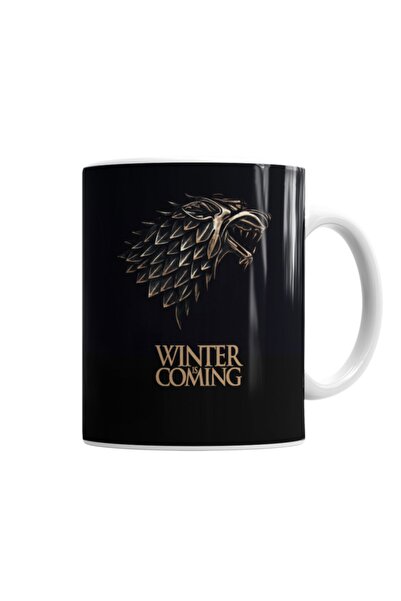 Baskı Dükkanı Game Of Thrones Wınter Is Comıng Kupa Bardak Porselen