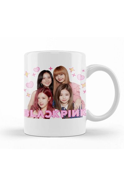 Baskı Dükkanı Blackpink Mug Cup Porcelain