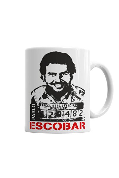 Baskı Dükkanı كوب بابلو اسكوبار زجاج بورسلين