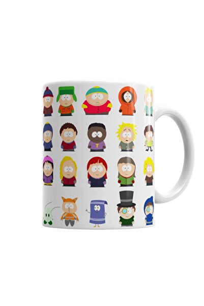 Baskı Dükkanı كوب ساوث بارك من البورسلين