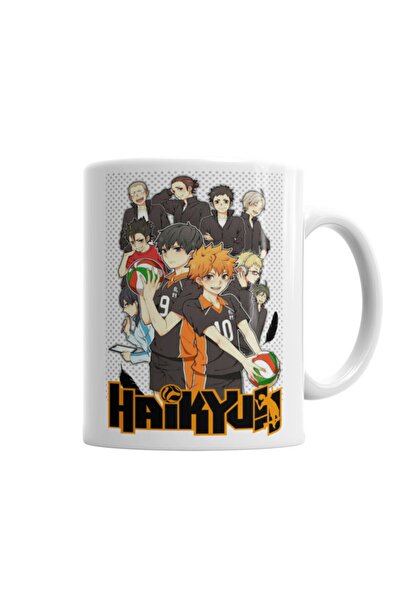 Baskı Dükkanı كوب أنمي هايكيو كاراسونو هيناتا مصنوع من البورسلين