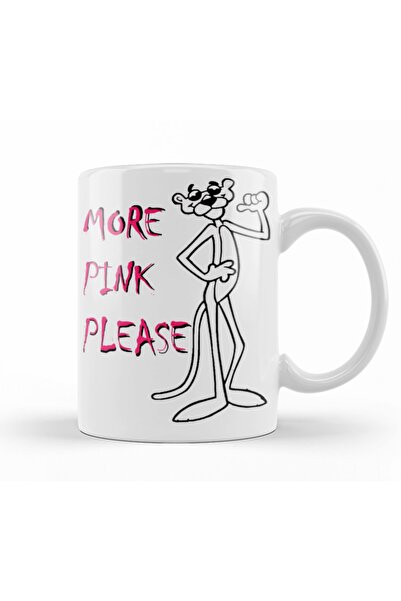 Baskı Dükkanı كوب بانتيرا كور دي روزا بينك بانثر من البورسلين