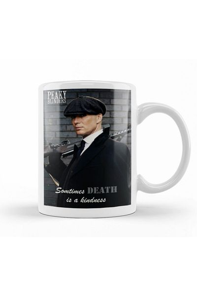 Baskı Dükkanı Peaky Blinders Mug Glass Porcelain