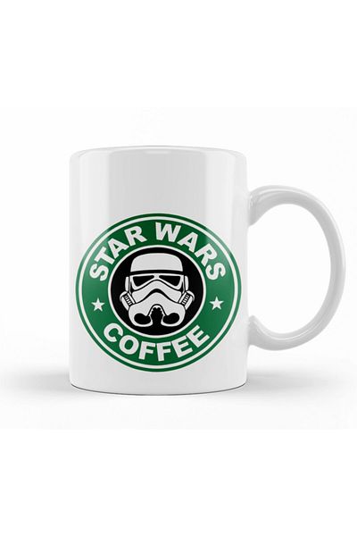 Baskı Dükkanı Star Wars Coffee Mug Cup Porcelain