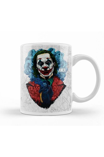 Baskı Dükkanı Joker Mug Cup Porcelain