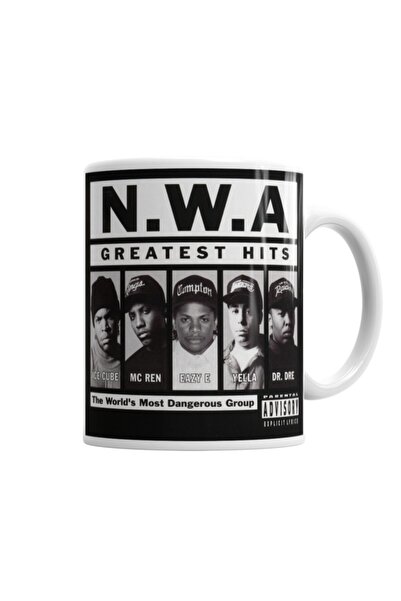 Baskı Dükkanı كوب Nwa N.w.a Greatest Hıts من البورسلين