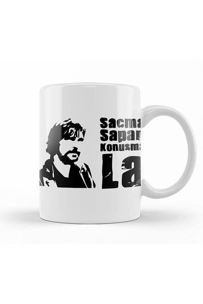 Baskı Dükkanı Behzat Ç Nonsense Talk La Mug Glass Porcelain