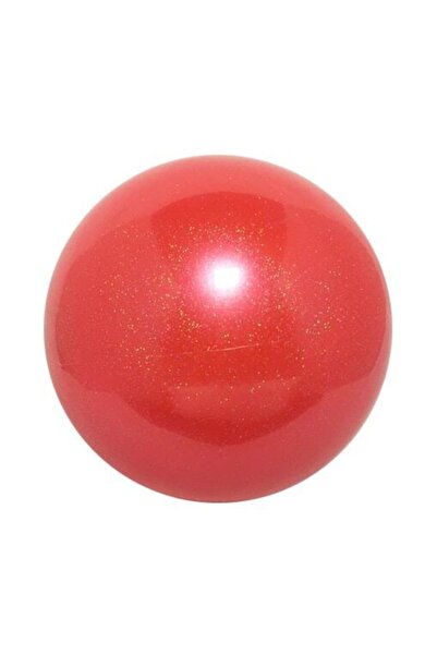 Gymo Cimnastik Topu 16cm Simli Kırmızı