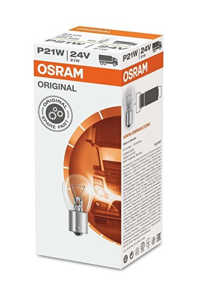 Osram 7511 24 Volt 93 Ampul Tek Duy Park Fren Sinyal Ampulü 10 Ad