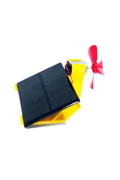 EmAyCenter Güneş Paneli Ile Elektrik Elde Etme Proje Seti, Güneş Enerjisi Üretim Modeli Pervane Motor Seti