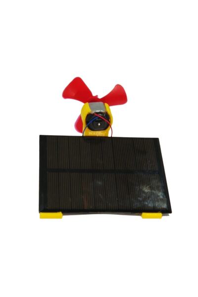 EmAyCenter Güneş Paneli Ile Elektrik Elde Etme Proje Seti, Güneş Enerjisi Üretim Modeli Pervane Motor Seti