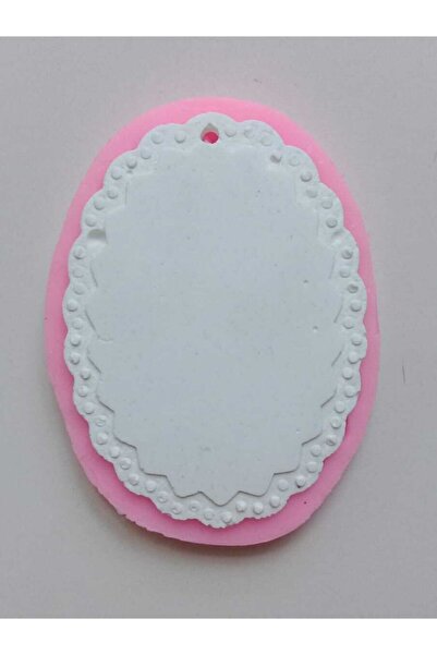 Altınyapı Hobi Market Silikon Kalıp - Oval Pano Sabun Ve Kokulu Taş Silikon Kalıbı