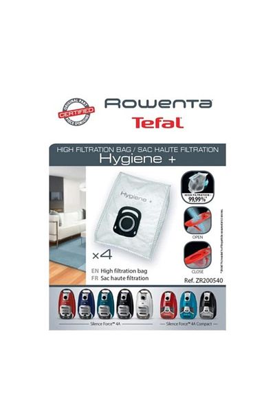 Rowenta Hygiene+ Dust Bag - Pack of 4