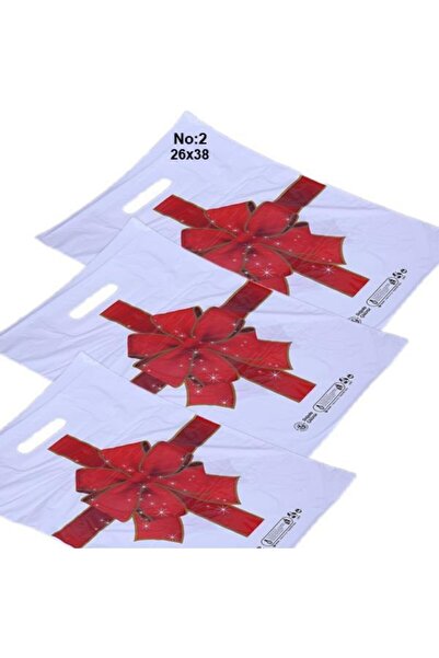 NAKSAN Renkli Takviyeli Poşet No:2 26x38 50'li