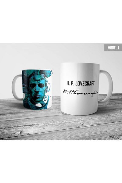 Pixxa نماذج كأس H. P. Lovecraft