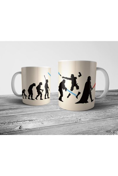 Pixxa Darth Vader Evolution - Evrim Kupa Bardak (star Wars)